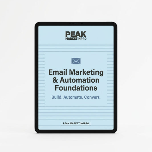 Email Marketing & Automation Foundations